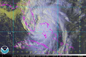 Satellite image of Matthew – Start Preparing for a Hurricane Now!
