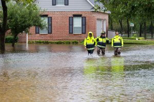 water damage restoration - after a storm