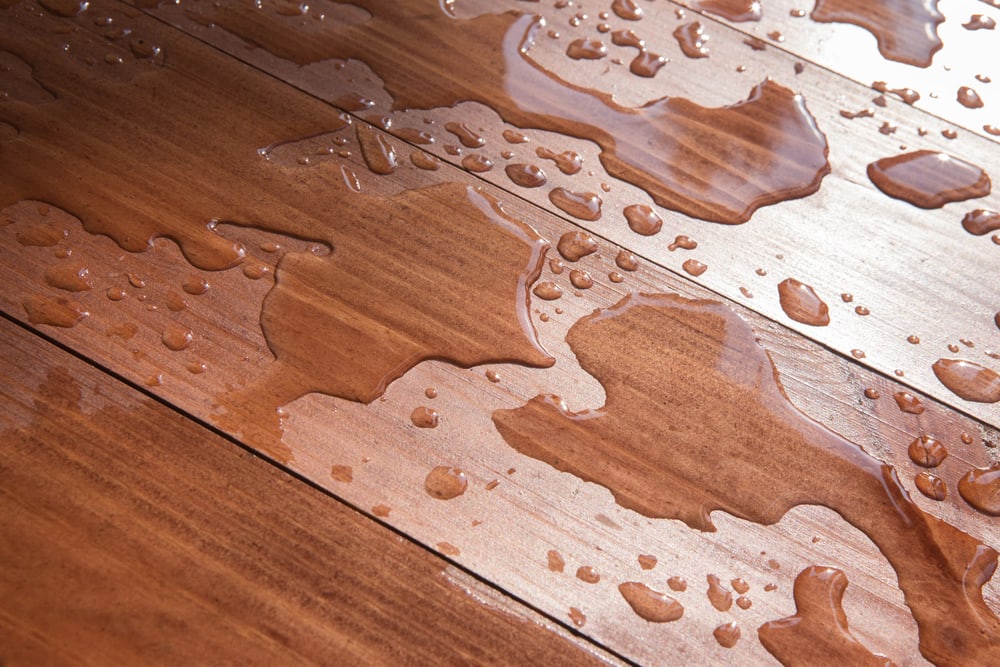 What Happens When Wood Floors Get Wet, Is Laminate Flooring Ruined If It Gets Wet
